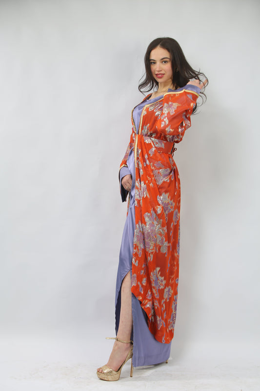 L’Art du Tlija : Un Caftan Somptueux pour les Grandes Occasions PETITE